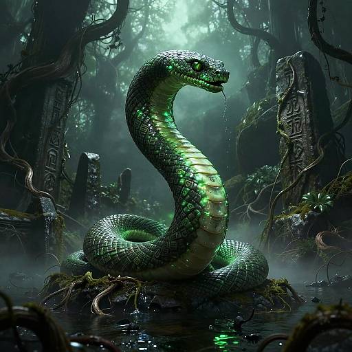 Jörmungandr the Enigmatic World Serpent