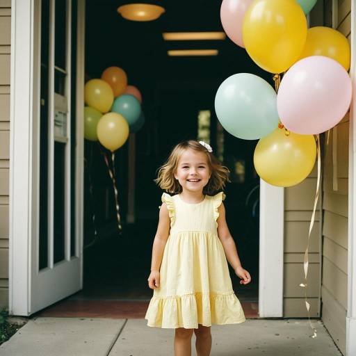 Charming Toddler in Pastel Sundress