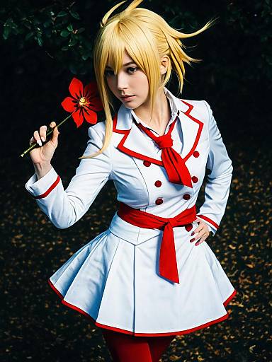 Sexy Mika Jougasaki Cosplay Photo