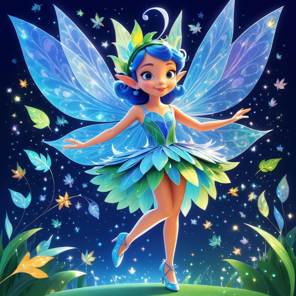 Mischievous Fairy Character Concept Art