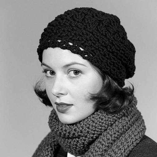 Vintage Cozy Crochet Beret Style