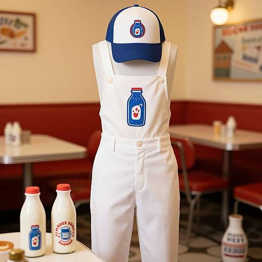 Vintage Milkman Costume DIY Project
