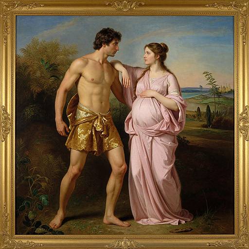 Daphnis and Chloe Pastoral Serenity