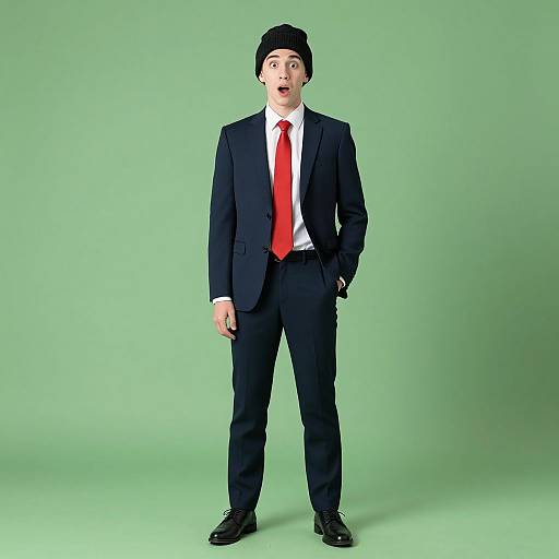 Funny Fancy Male Costume Portrait