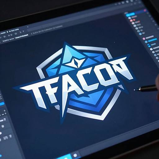 Futuristic Team Logo Creation