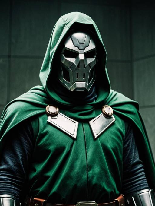 Cinematic Portrait of Doctor Doom Cosplay