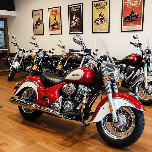 Vibrant 2016 Indian Chief Vintage Motorcycle