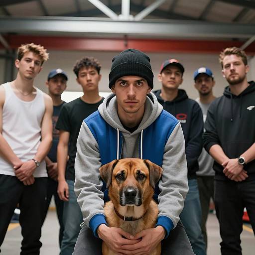 Intense Gaze in Urban Indoor Setting