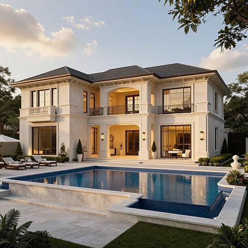 Luxurious Dallas Mega Mansion Exterior