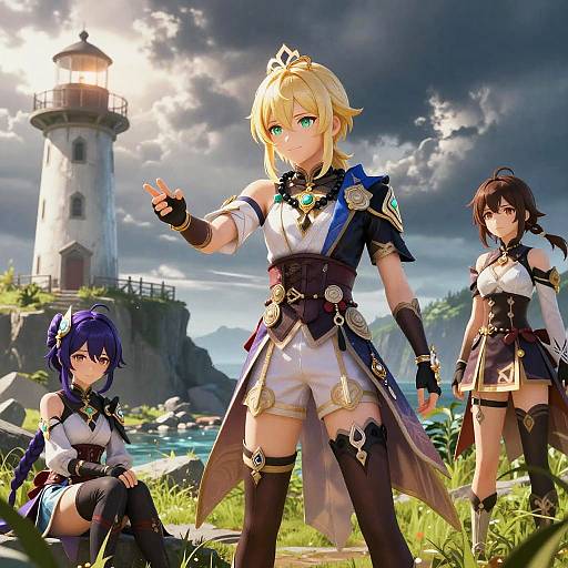 Genshin Impact Characters by Lighthouse