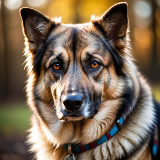 Close-up of German Shepherd Dog