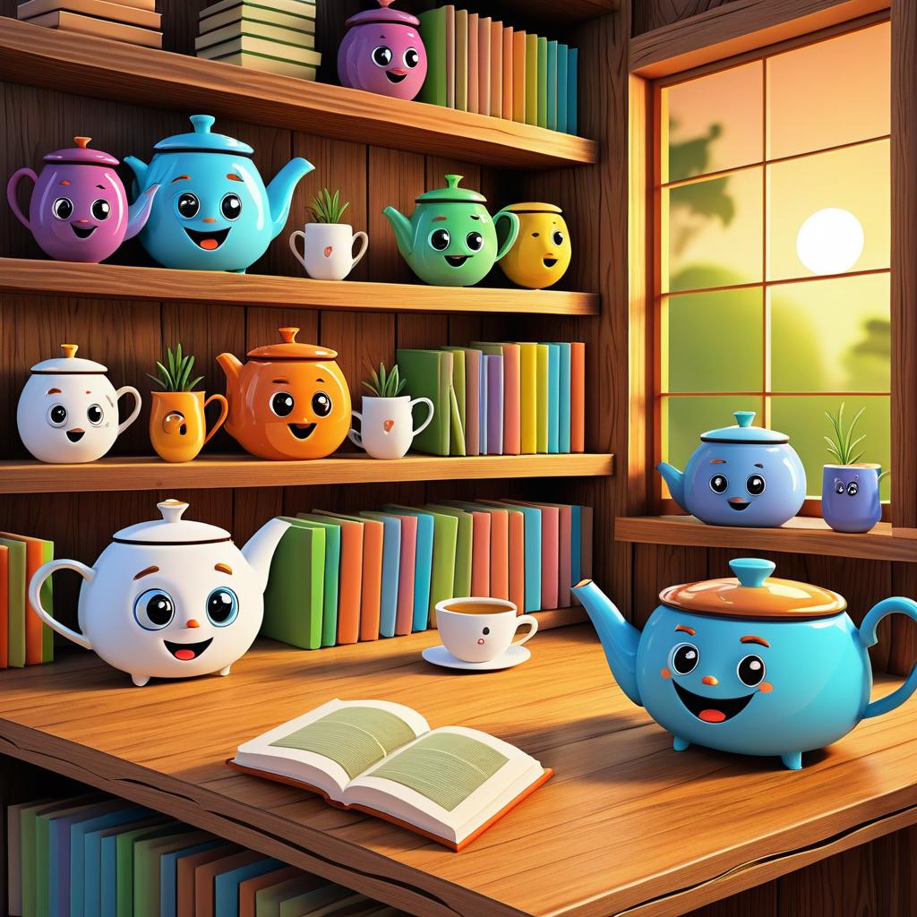 Whimsical Teapot and Toaster Dialogue