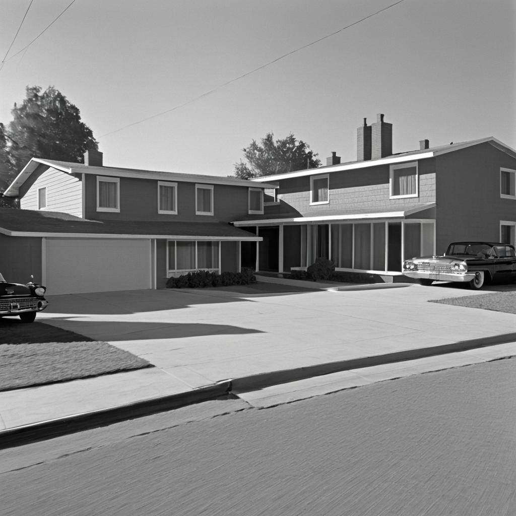 Vintage Cinematic Still from Psycho, 1960