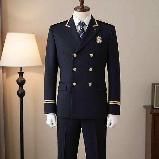 Man in Ouran Uniform Costume