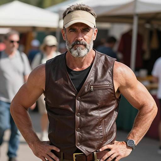 Confident Aussie Bogan Costume Portrait