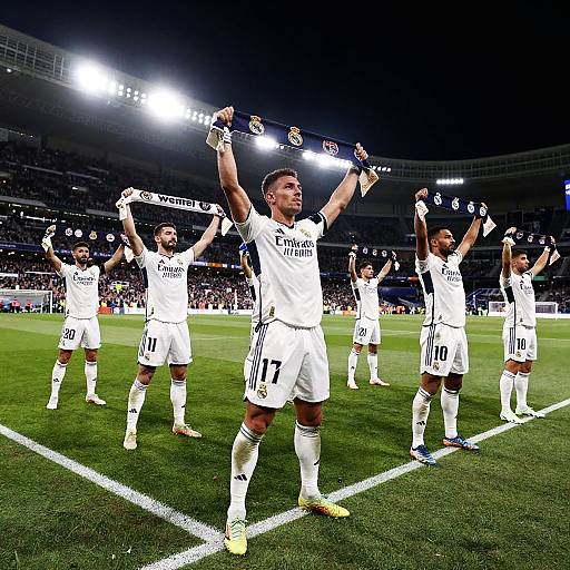 Real Madrid Night Game Atmosphere
