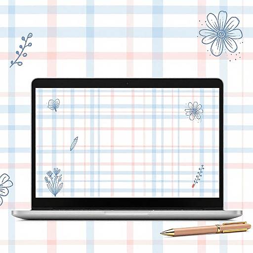 Preppy Plaid Chromebook Wallpapers