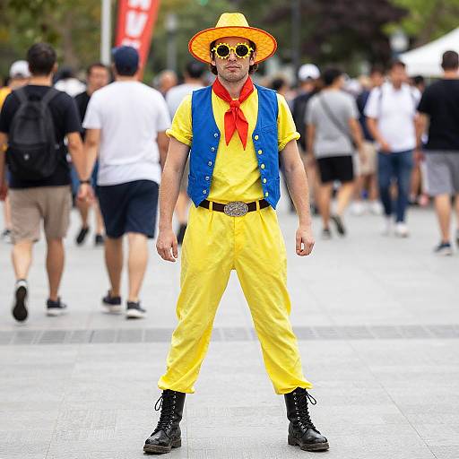 Colorful Groovy Festival Costume