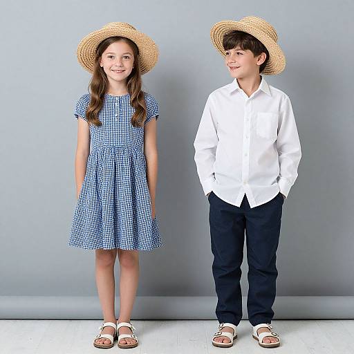 Playful Fancy Dress Duo