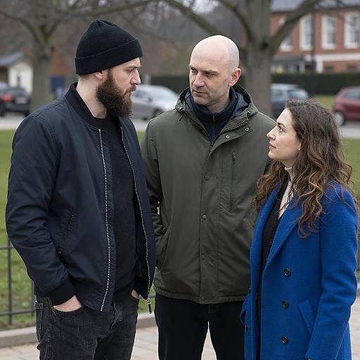 Intense Encounter in the Park