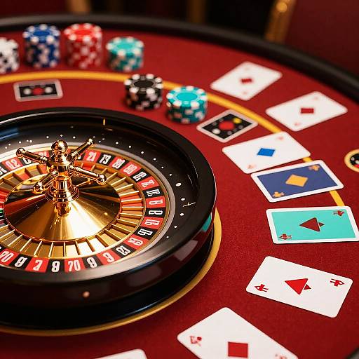 Futuristic Casino Color Palette