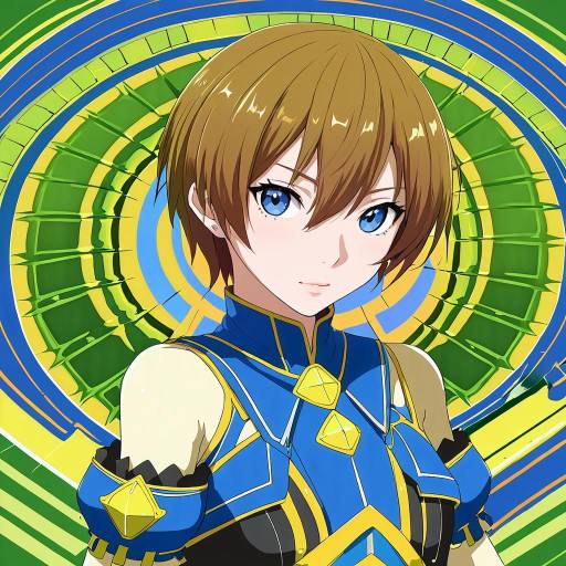 Illustration of Amy (suisei no gargantia), suisei no gargantia in the style of Nac000