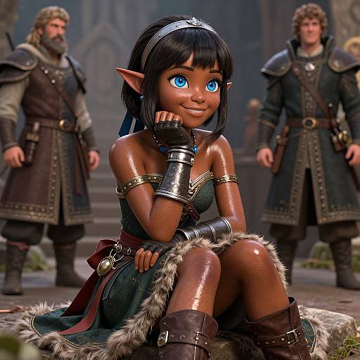 Nisei Muramasa Detailed Elf Portrait