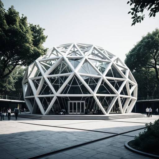 Futuristic Urban Zoo Pavilion Design