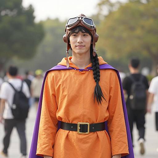 Vibrant Tink Bell Cosplay at Costume Party