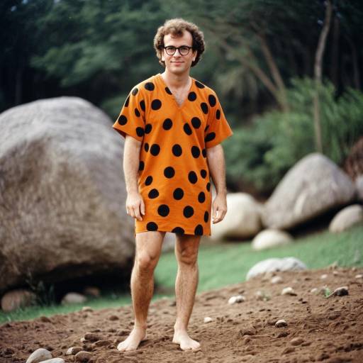 Cozy Caveman Outfit Inspired by Barney Rubble