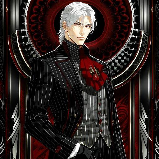 Illustration of Antonio salieri (fate), fate/grand order in the style of Kanoe soushi