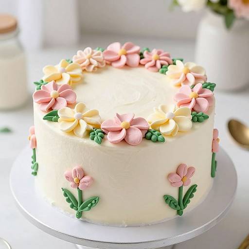 Flower Cake Decorating Lesson