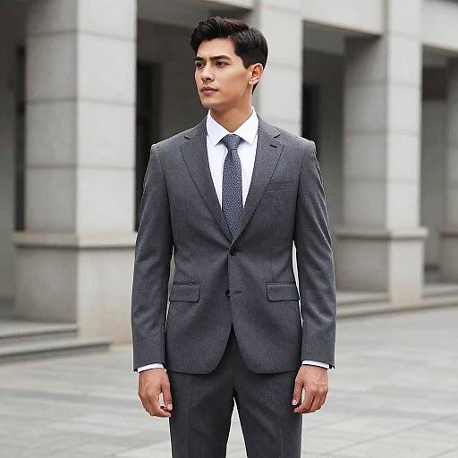 Groom in Elegant Suit