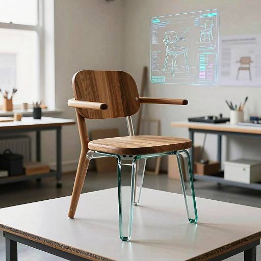 Avant-Garde AI Furniture Design Studio