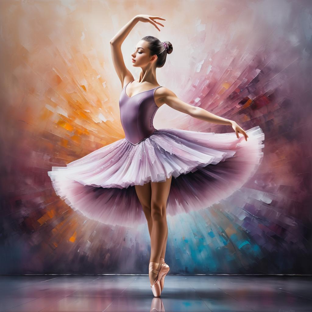 Graceful Ballet Dancer in Elegant Pose