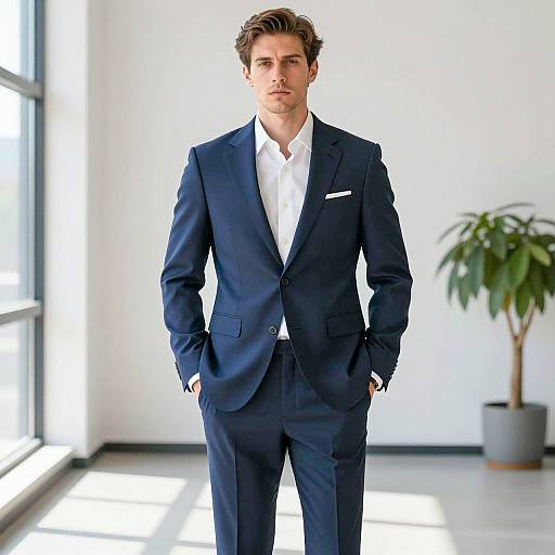 Elegant Male Dress Suit Photography