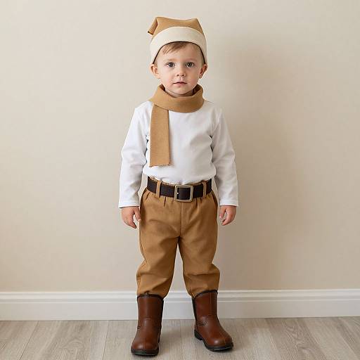 Toddler Boy in Pascal Costume