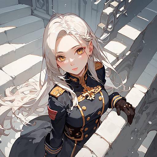 Third-Eye Opera Sniper on Castle Stairs