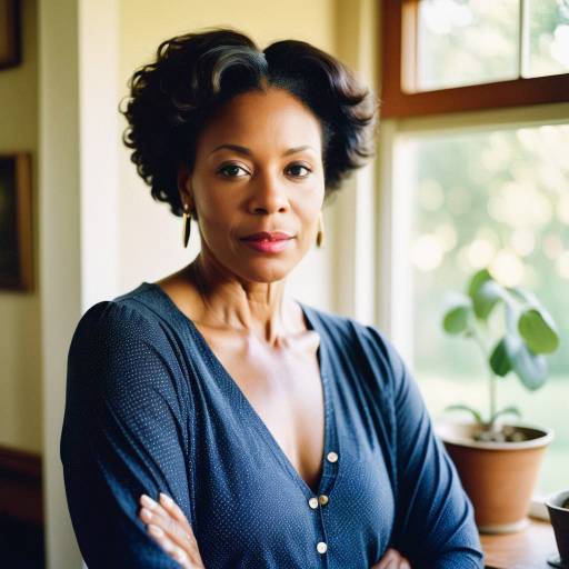 Charming Portrait of a Black Woman Charming Portrait of a Black Woman