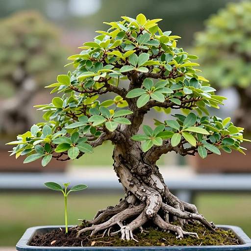 Bonsai Tree Growth Time Lapse