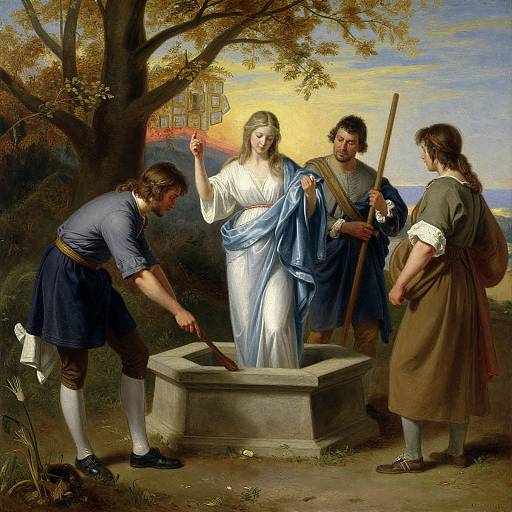 Carl Heinrich Bloch's Christ and Woman