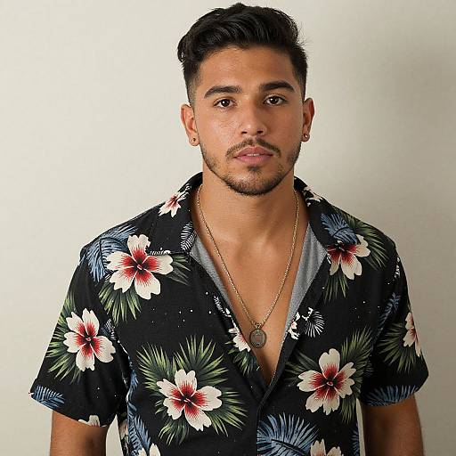 Realistic Luau Party Outfit Male