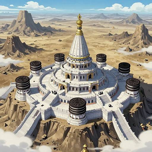 Magnificent Air Nation Palace-Temple