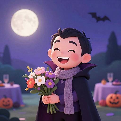 Cozy Pastel Vampire Garden Party