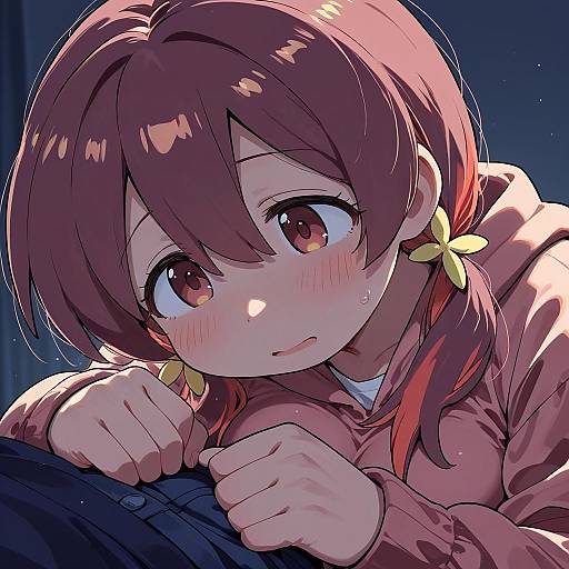 Illustration of Murosaki miyo, onii-chan wa oshimai! in the style of Furukawa (yomawari)