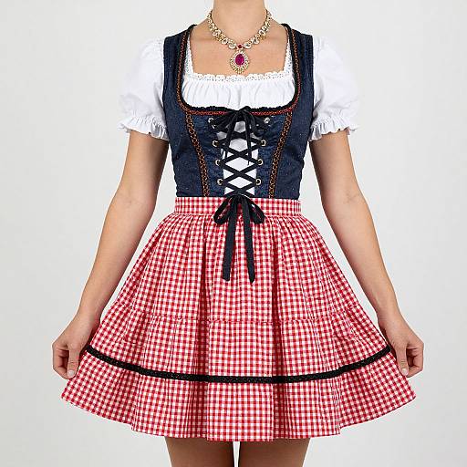 Traditional Oktoberfest Skirt Set Fashion