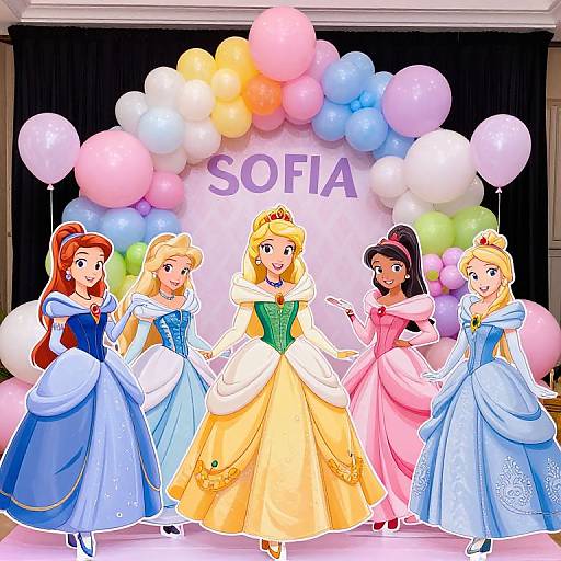 SOFIA Disney Princess Party Theme