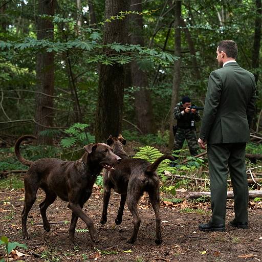 Mysterious Forest Encounter with Creatures