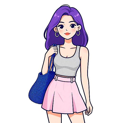 Casual Summer Woman Portrait