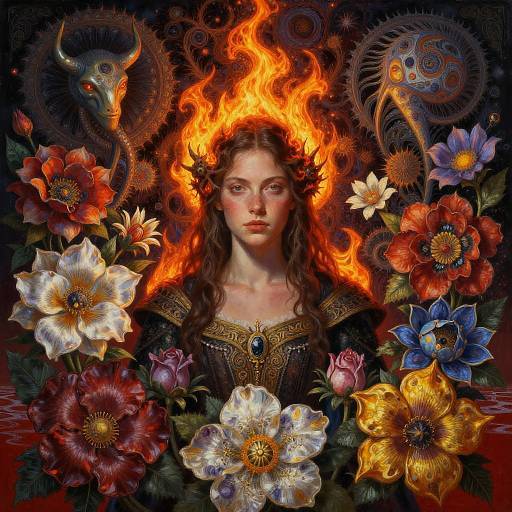 Intricate Floral Portraits in Ultra HD